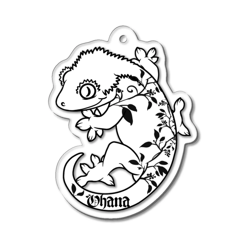 OhanaのOhanaサブロゴ Acrylic Key Chain