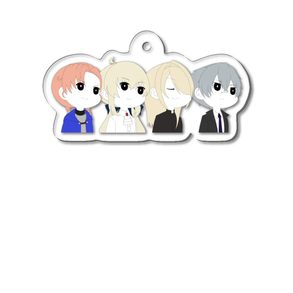 すとぅーのジャンヌの猟犬自陣グッズ Acrylic Key Chain