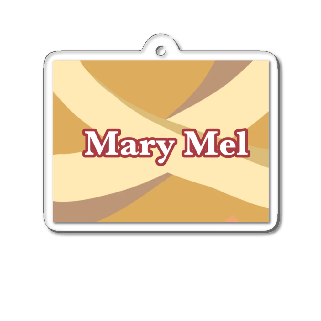 Mary Mel【メアリーメル】のMary Melロゴ アクリルキーホルダー