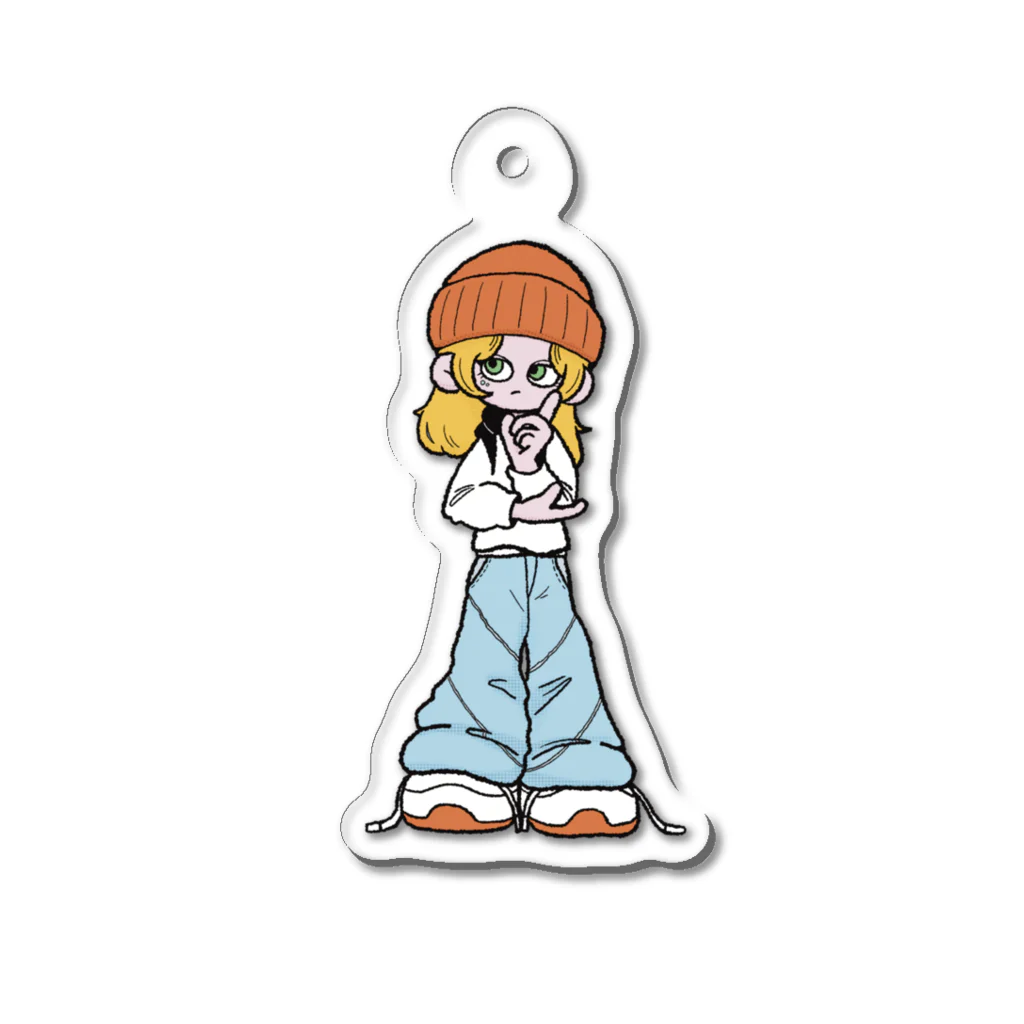 ふじたくるみのOOTD Acrylic Key Chain