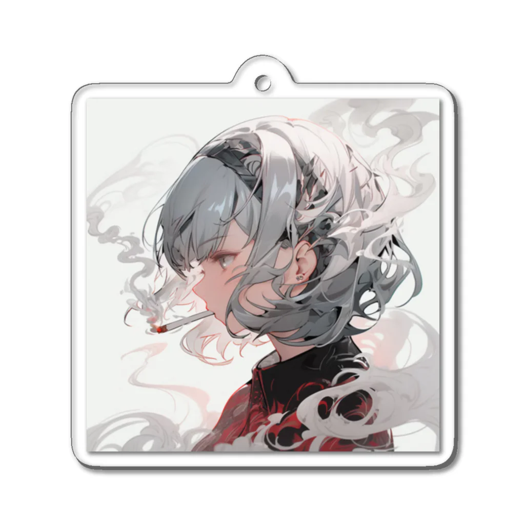 Ice Age Innovationsのsmoke girl Acrylic Key Chain