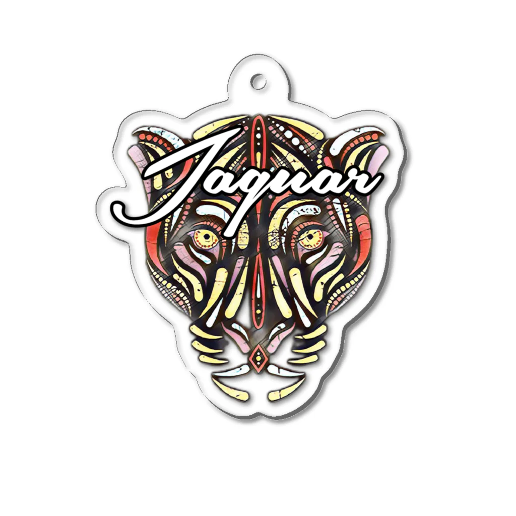 キッチンファラオのJaguar　 Acrylic Key Chain