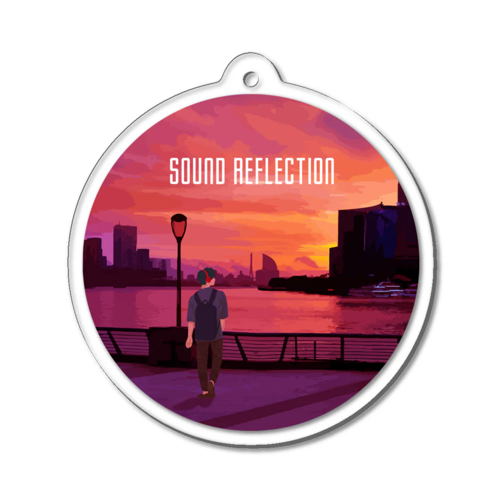 杜若 Tojaku｜Sound ReflectionのSound Reflection | SENTIMENTAL Acrylic Key Chain