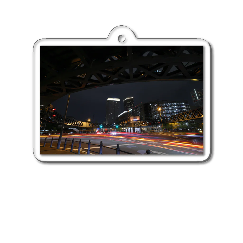 nokkccaの光跡 - Junction Light trail - Acrylic Key Chain