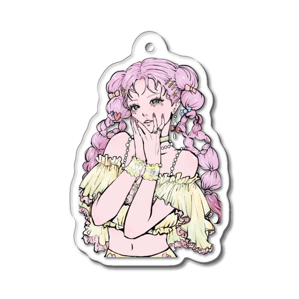 MIORI STOREのアイドルちゃん Acrylic Key Chain