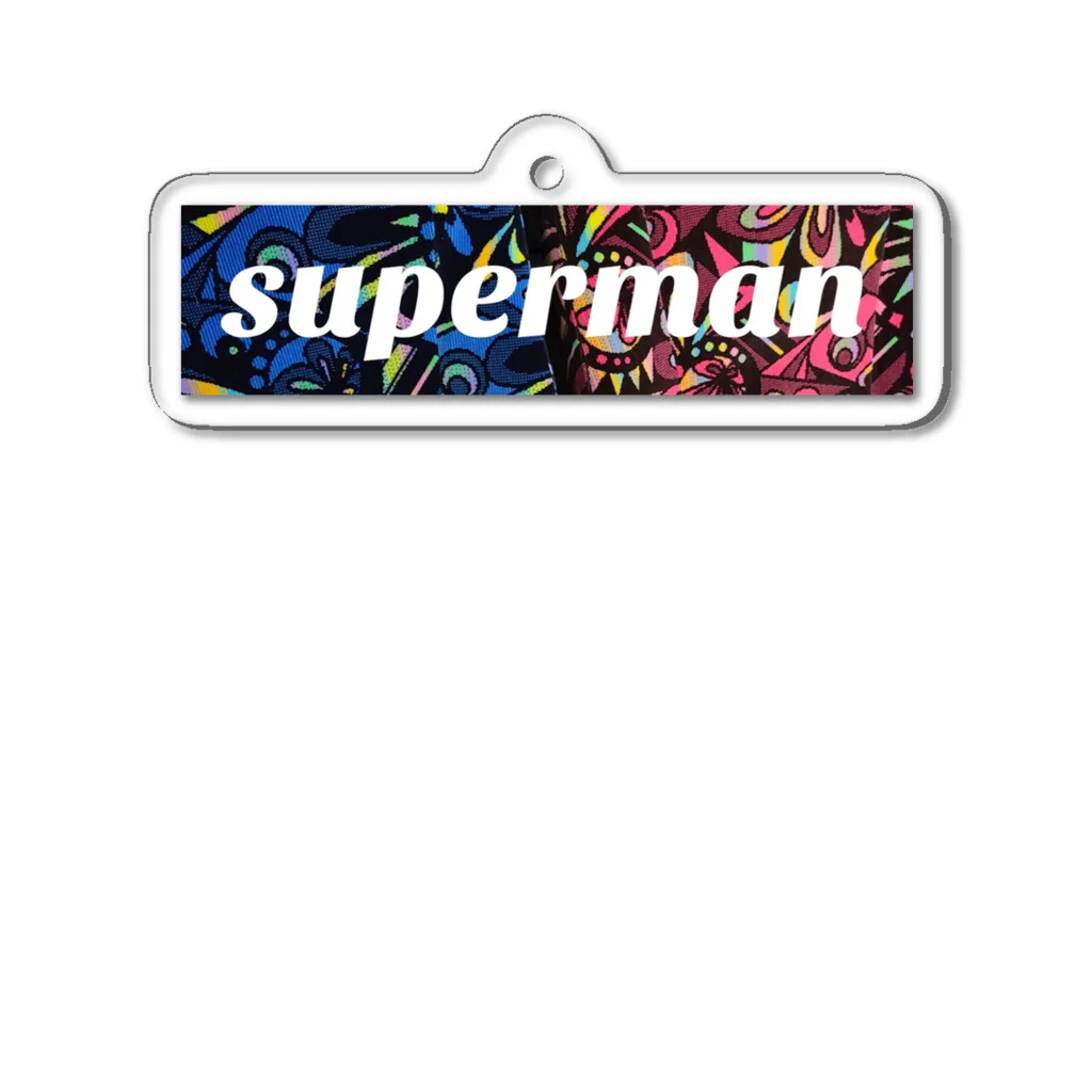 Tommy’92のsuperman アクリルキーホルダー