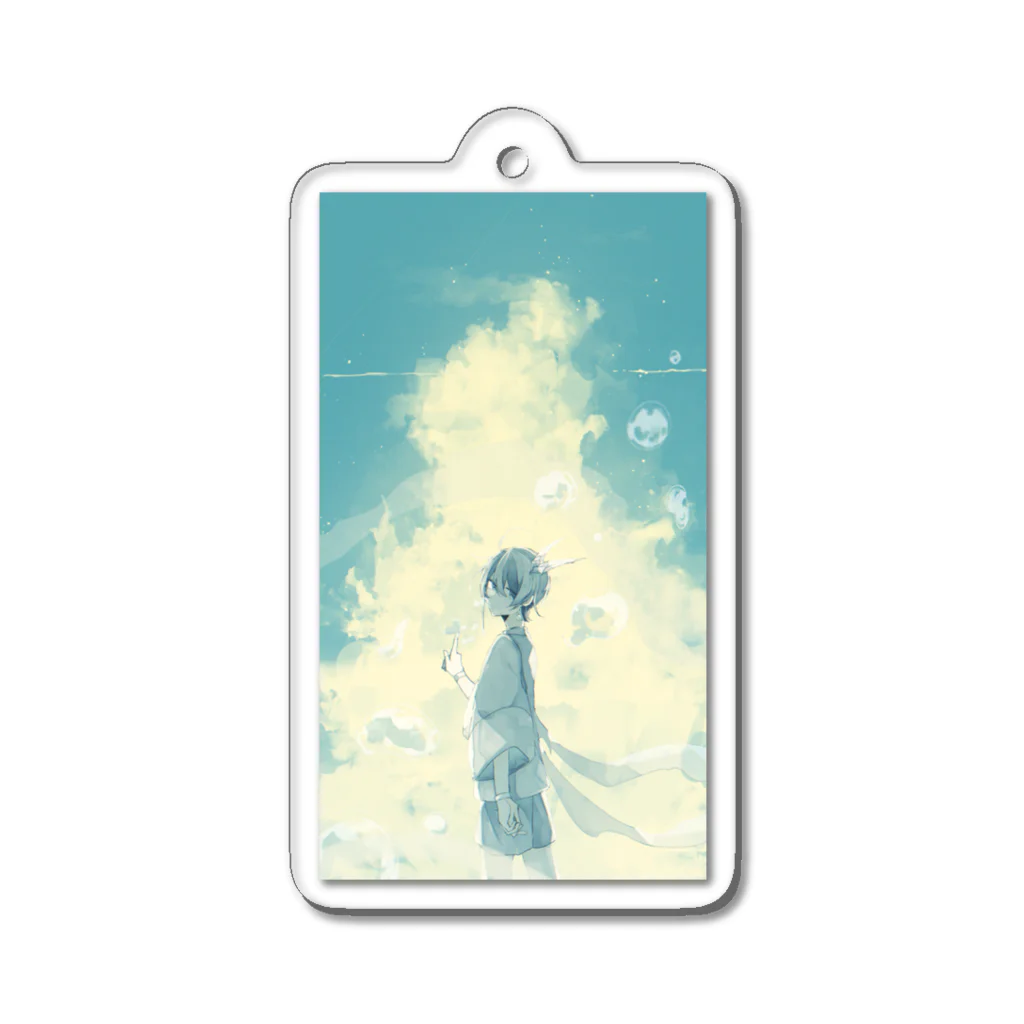 深海の道具箱の大気竜 Acrylic Key Chain