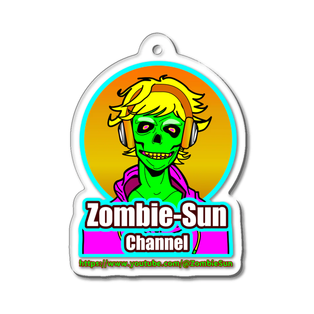 Zombie-Sun_ChannelのZombie-Sun 公式グッズ アクリルキーホルダー