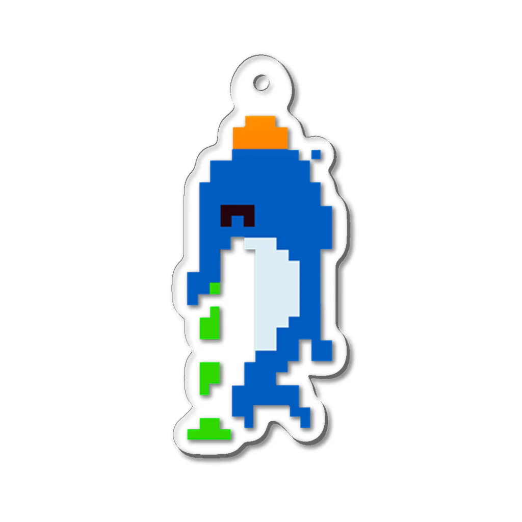 ゲームスナックヒナガタ商店のゲロイルカくん Acrylic Key Chain