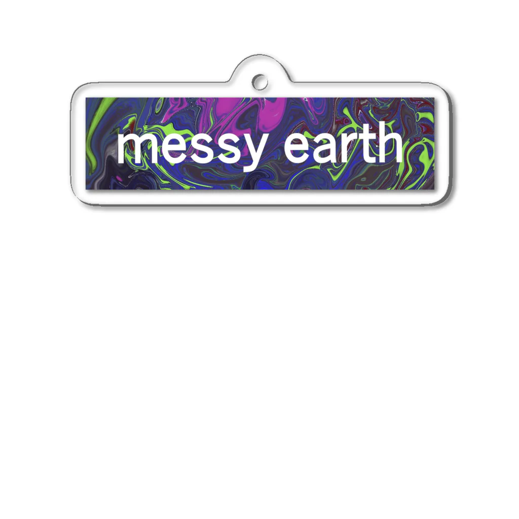 wack_iceのmessy earth Acrylic Key Chain