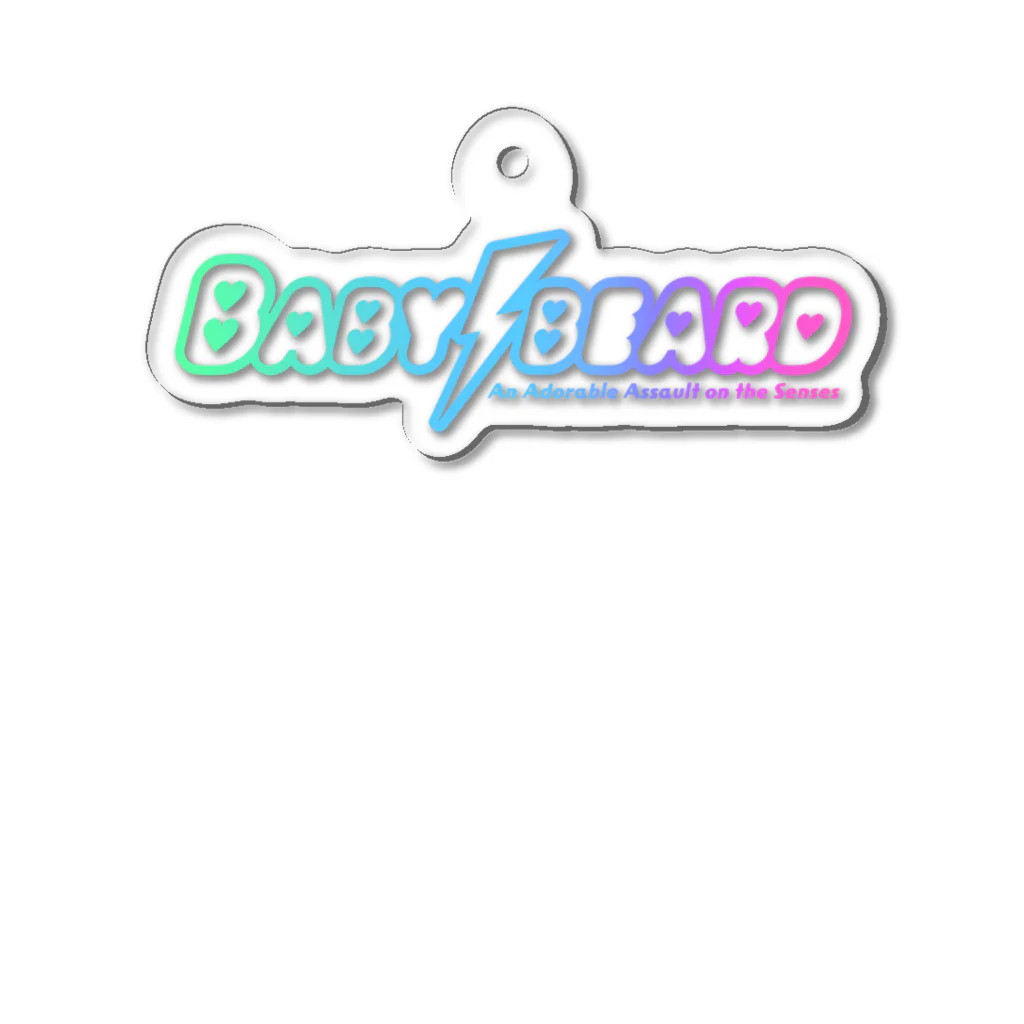 BABYBEARDのBABYBEARD Official LOGO(color) アクリルキーホルダー