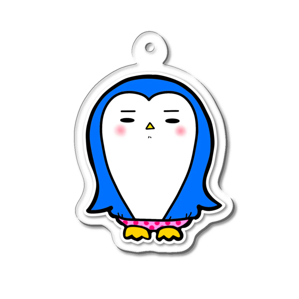 💚ぱなえてんてー💚のぴちぴちペンギンさん Acrylic Key Chain