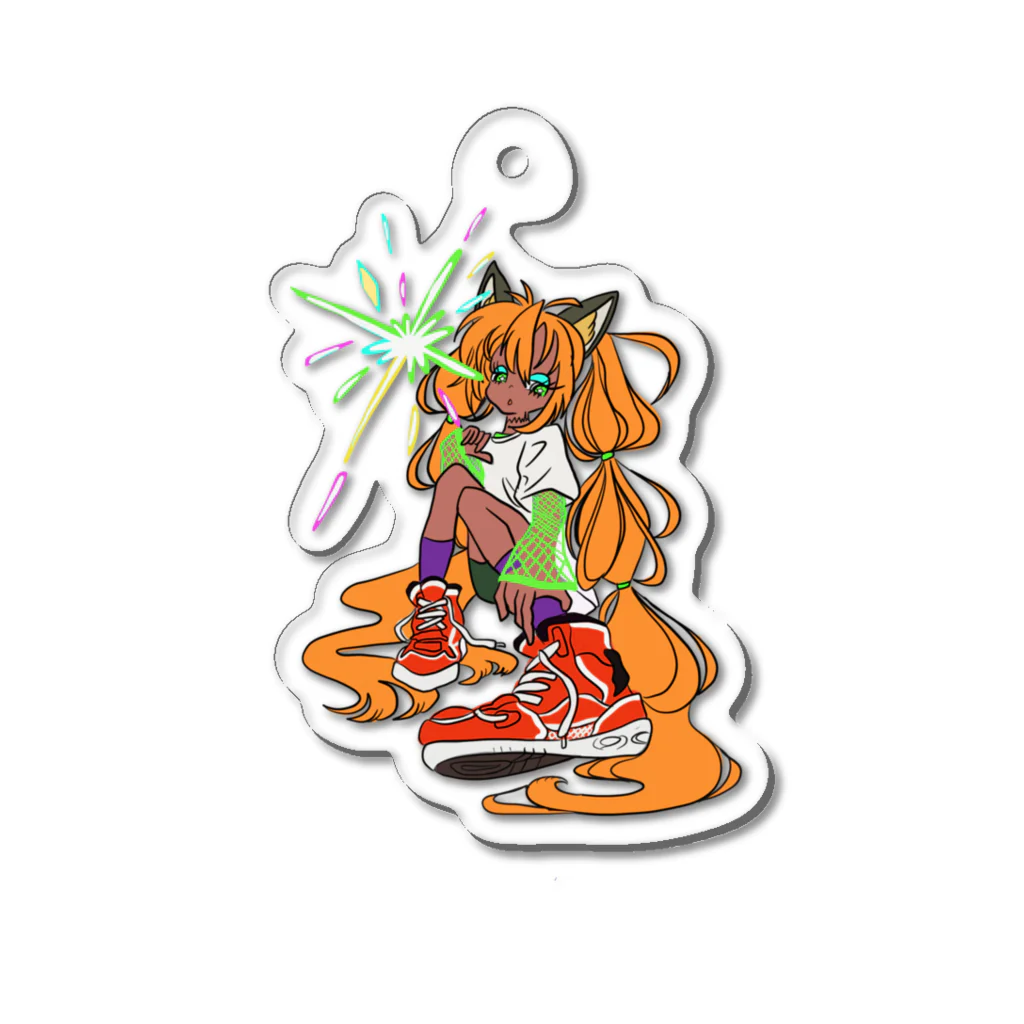 Reonのキララちゃん Acrylic Key Chain