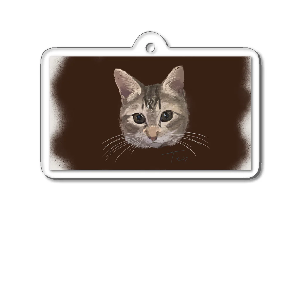 ワタシ。の猫のてんちゃん Acrylic Key Chain