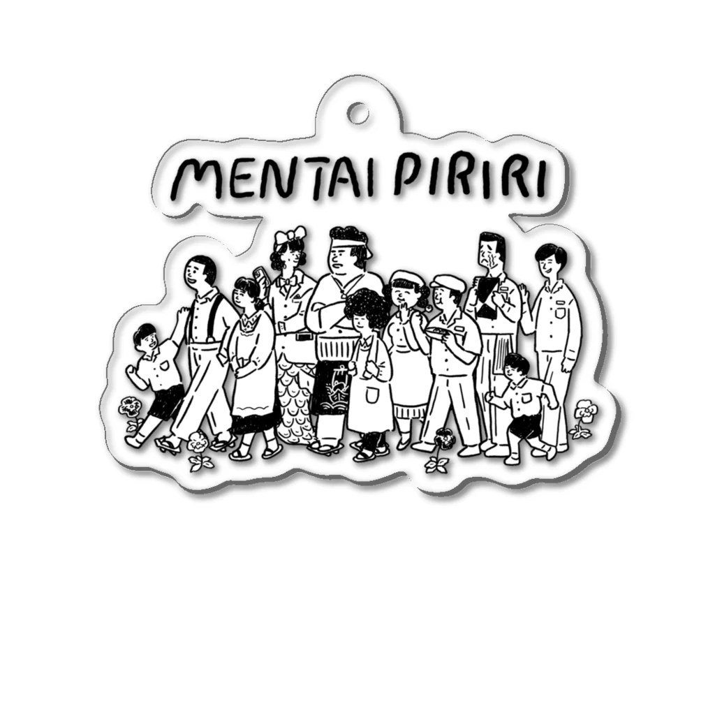 ｢映画めんたいぴりり｣ STORE／SUZURIのMENTAI PIRIRI Acrylic Key Chain