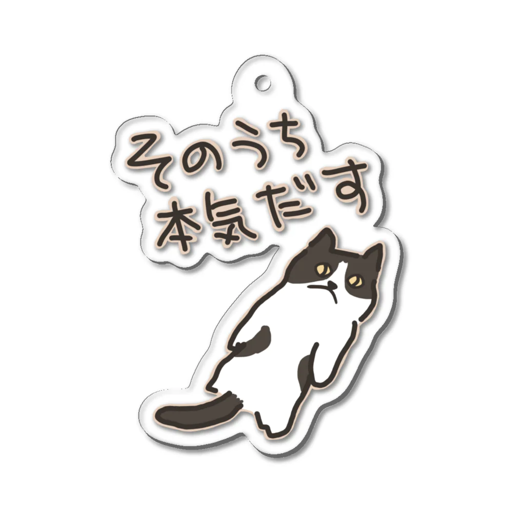 ミナミコアリクイ【のの】のそのうちそのうち【ねこ】 Acrylic Key Chain