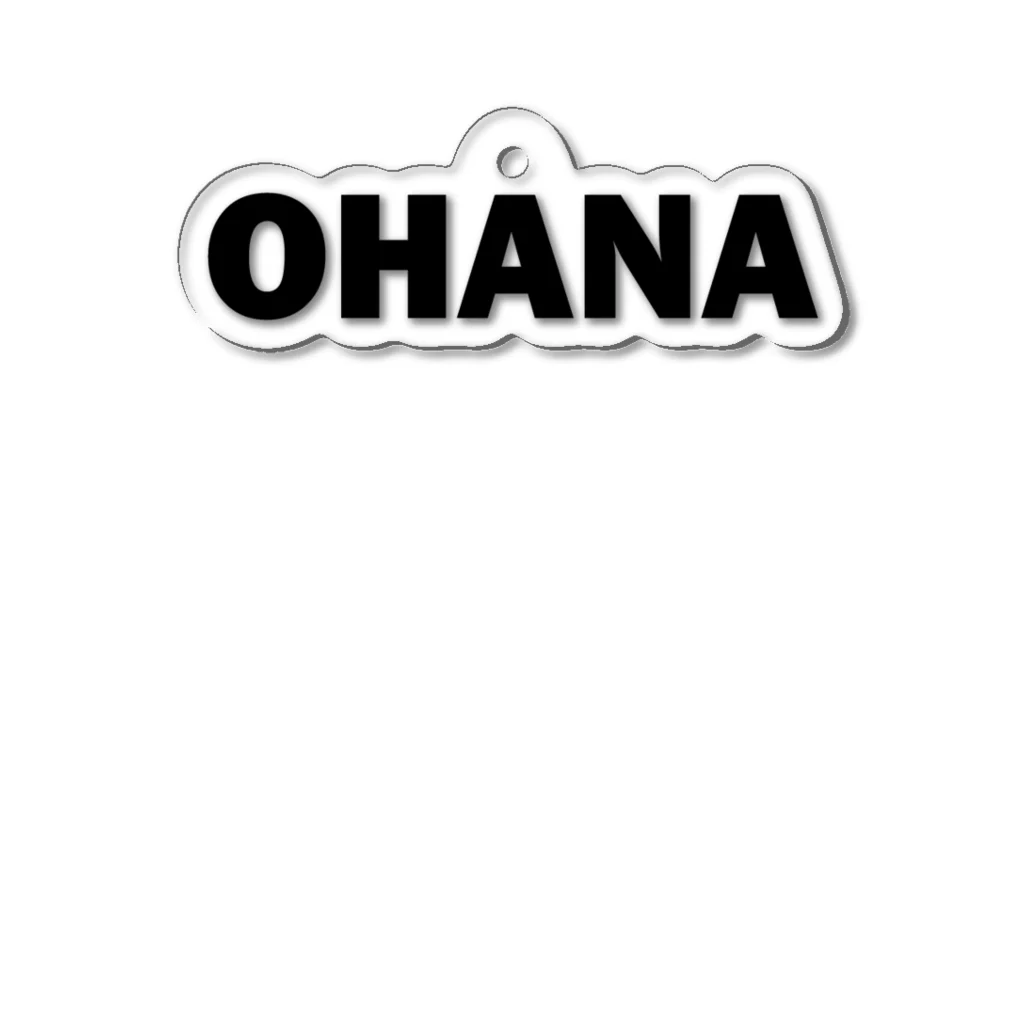 KARIYUSHI STOREのOHANA Acrylic Key Chain