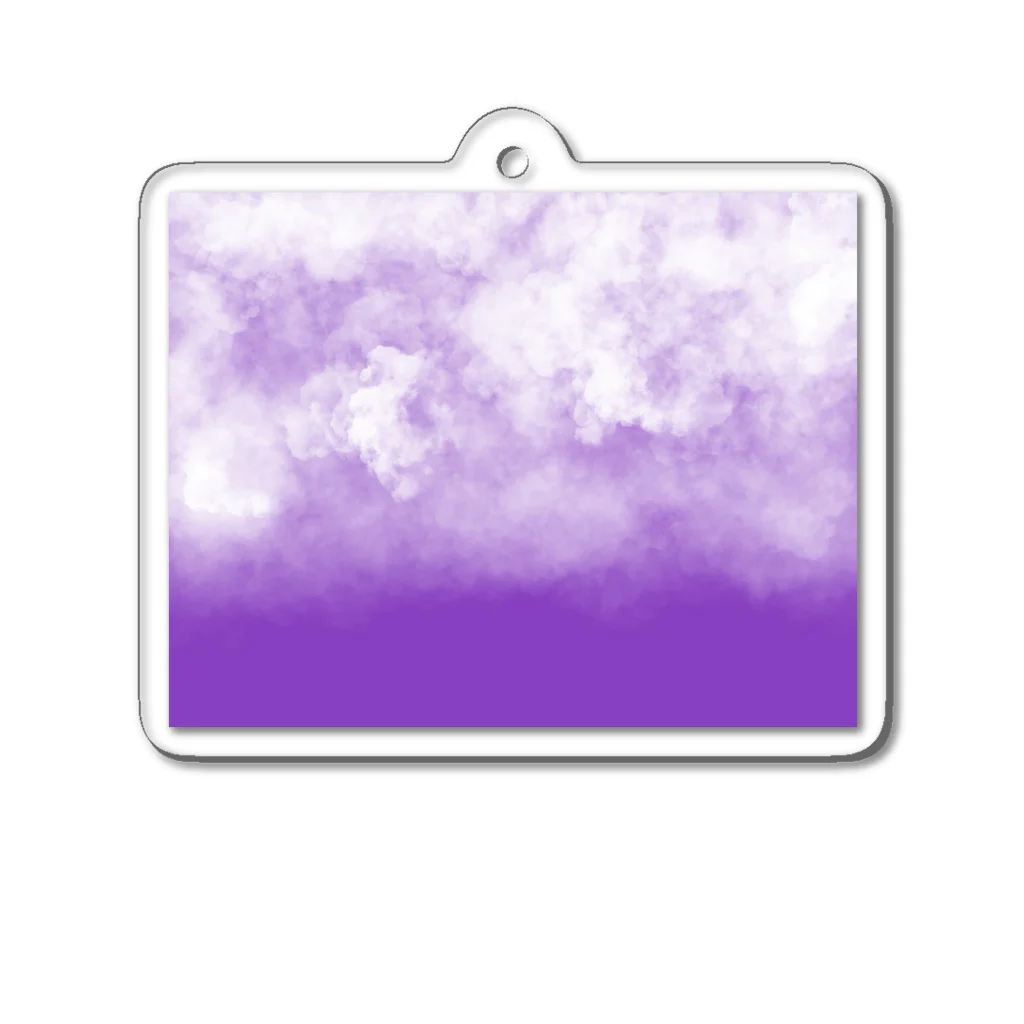 IHYLIのSky/purple Acrylic Key Chain