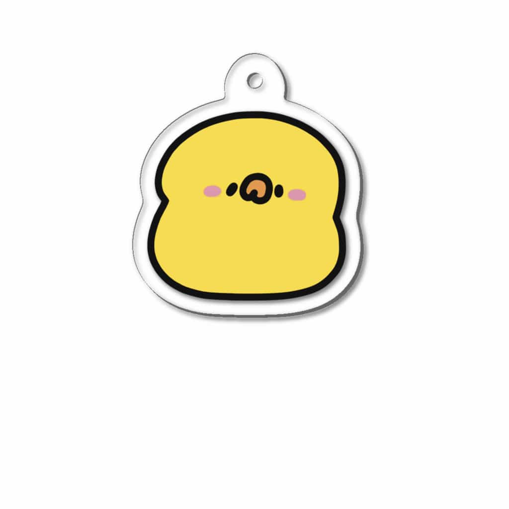bocunoeのへんてこなヒヨコ Acrylic Key Chain