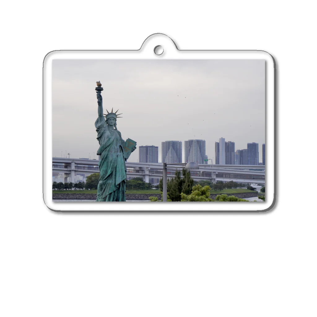 ArtChildrenのFreedom Acrylic Key Chain