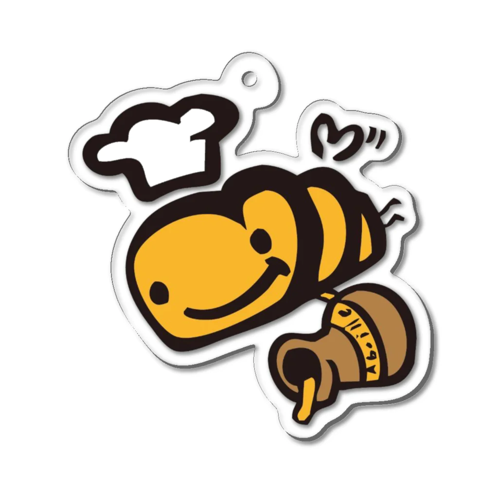 Bee's Bakeryのはちパン🐝キーホルダー Acrylic Key Chain