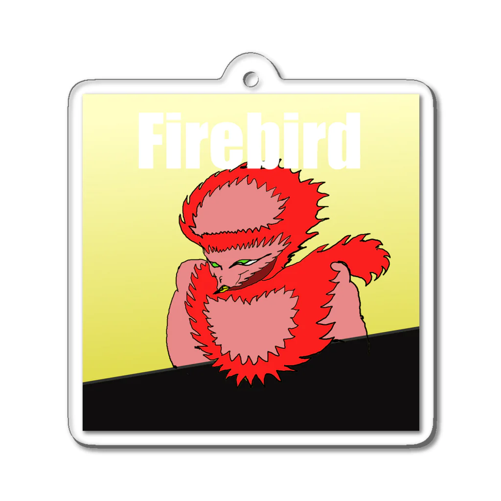 KANAMEsakuraのFirebird Acrylic Key Chain