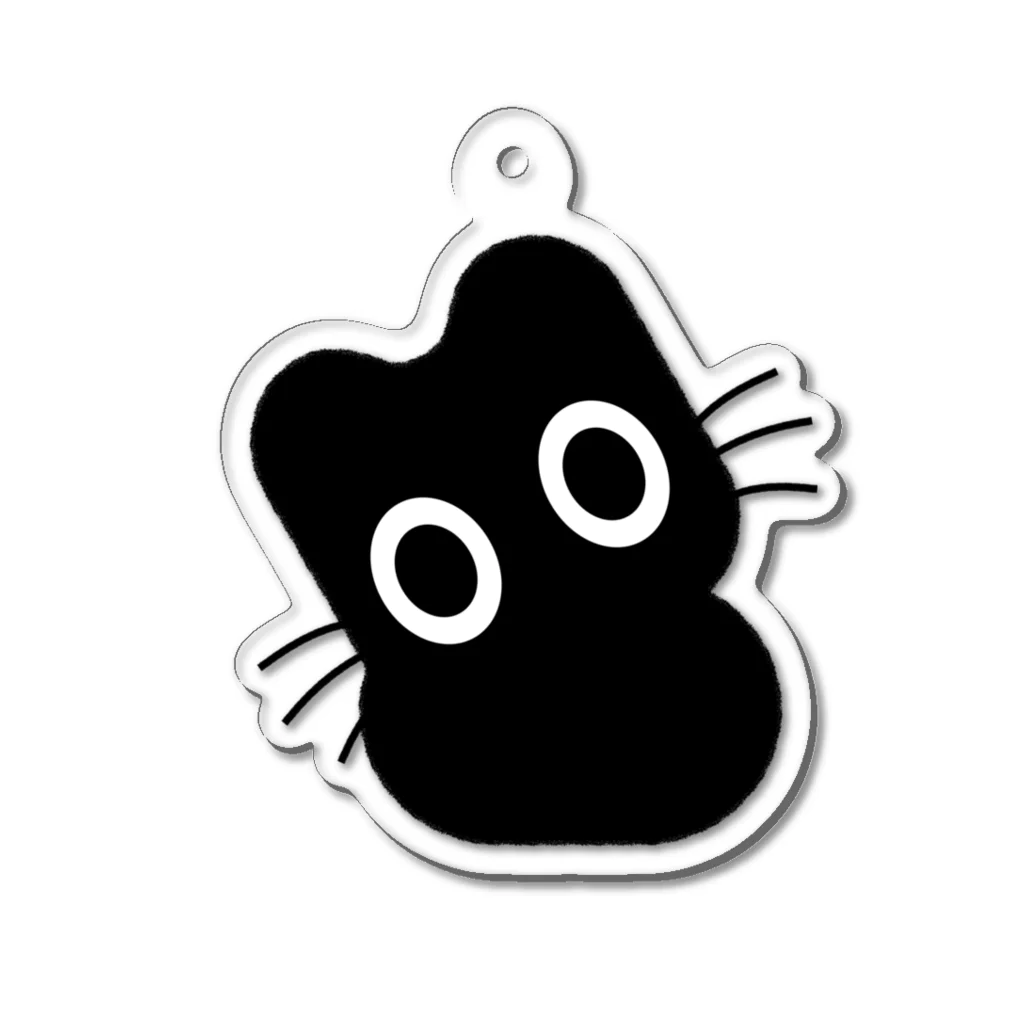 Suzutakaのくろねこクロル（どうしたの） Acrylic Key Chain