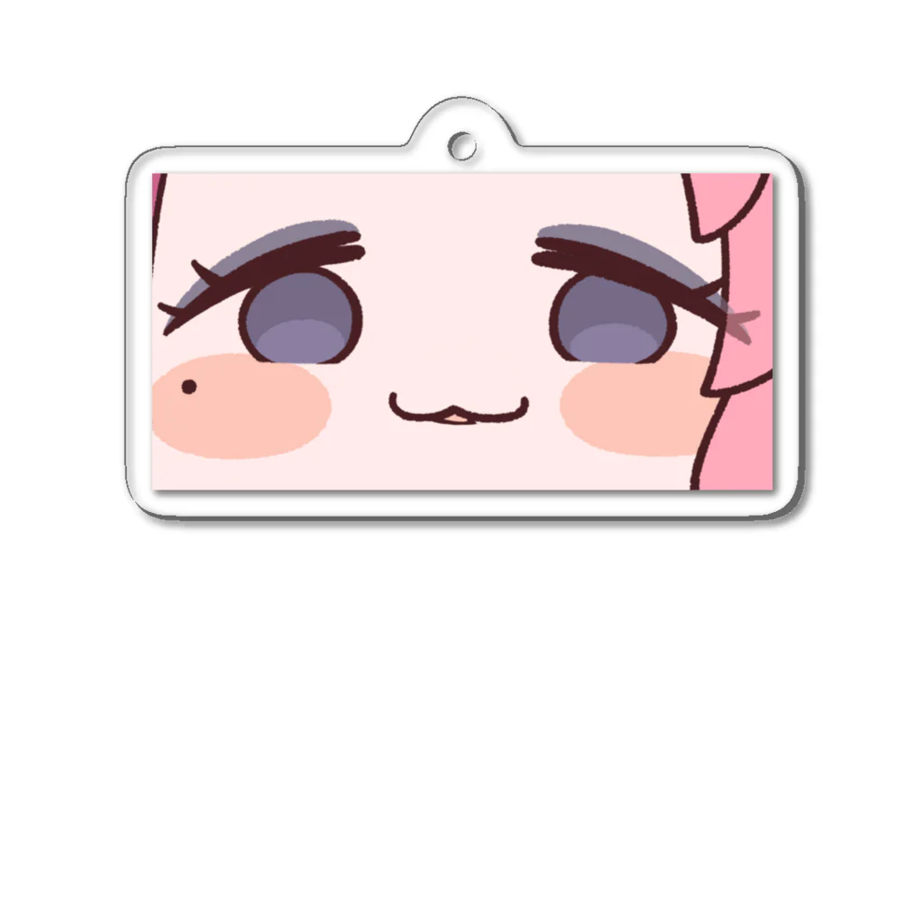 ラビットホールポップアップストアのぷちじぇしちゃん　にまにま Acrylic Key Chain