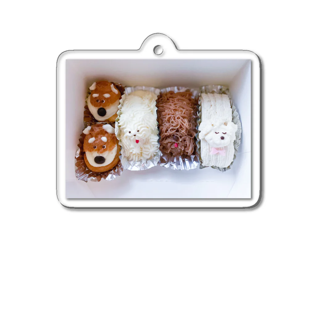 Maison terrierのケーキ箱 Acrylic Key Chain