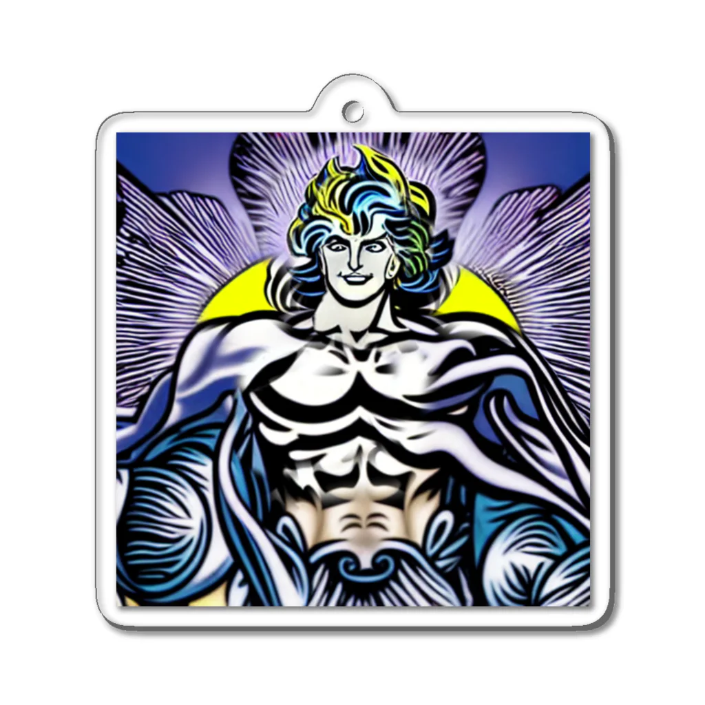 Tsuboiの-The World Gods- #016 Hades- Acrylic Key Chain