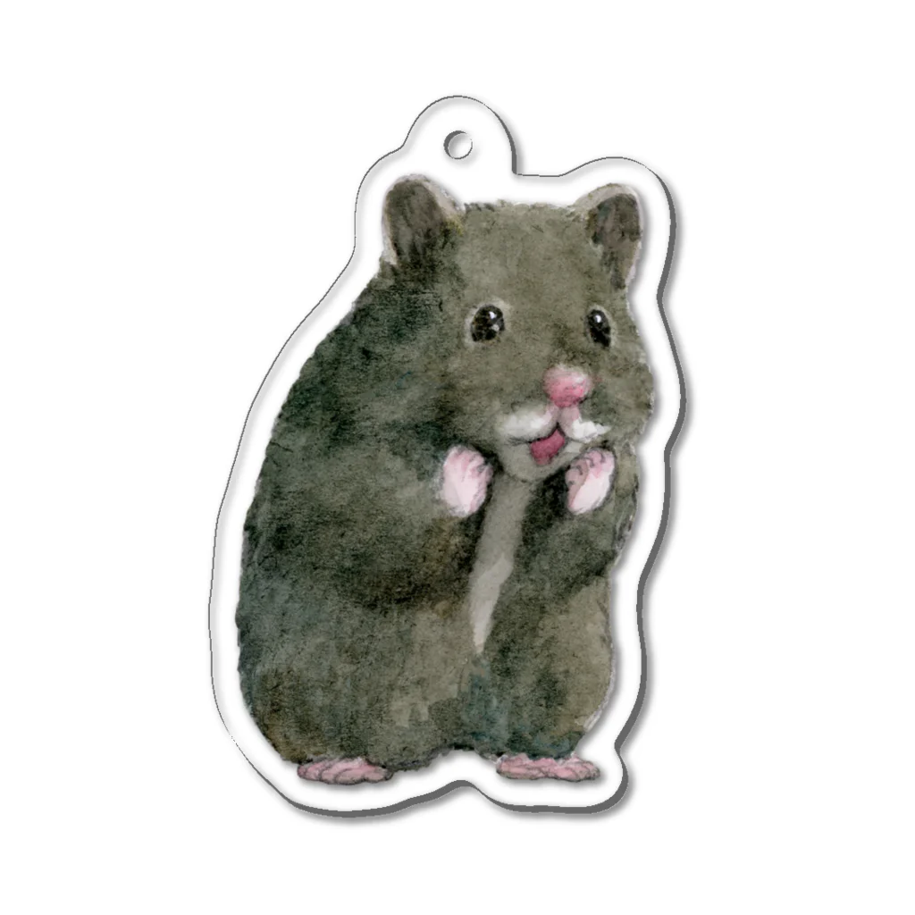 GOTTE🐹STOREの助六の日常（くろがね） Acrylic Key Chain