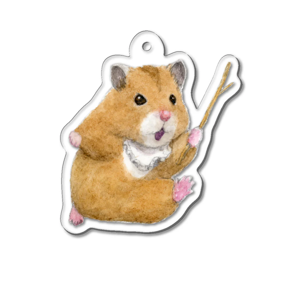 GOTTE🐹STOREの助六の日常（ジロ） Acrylic Key Chain