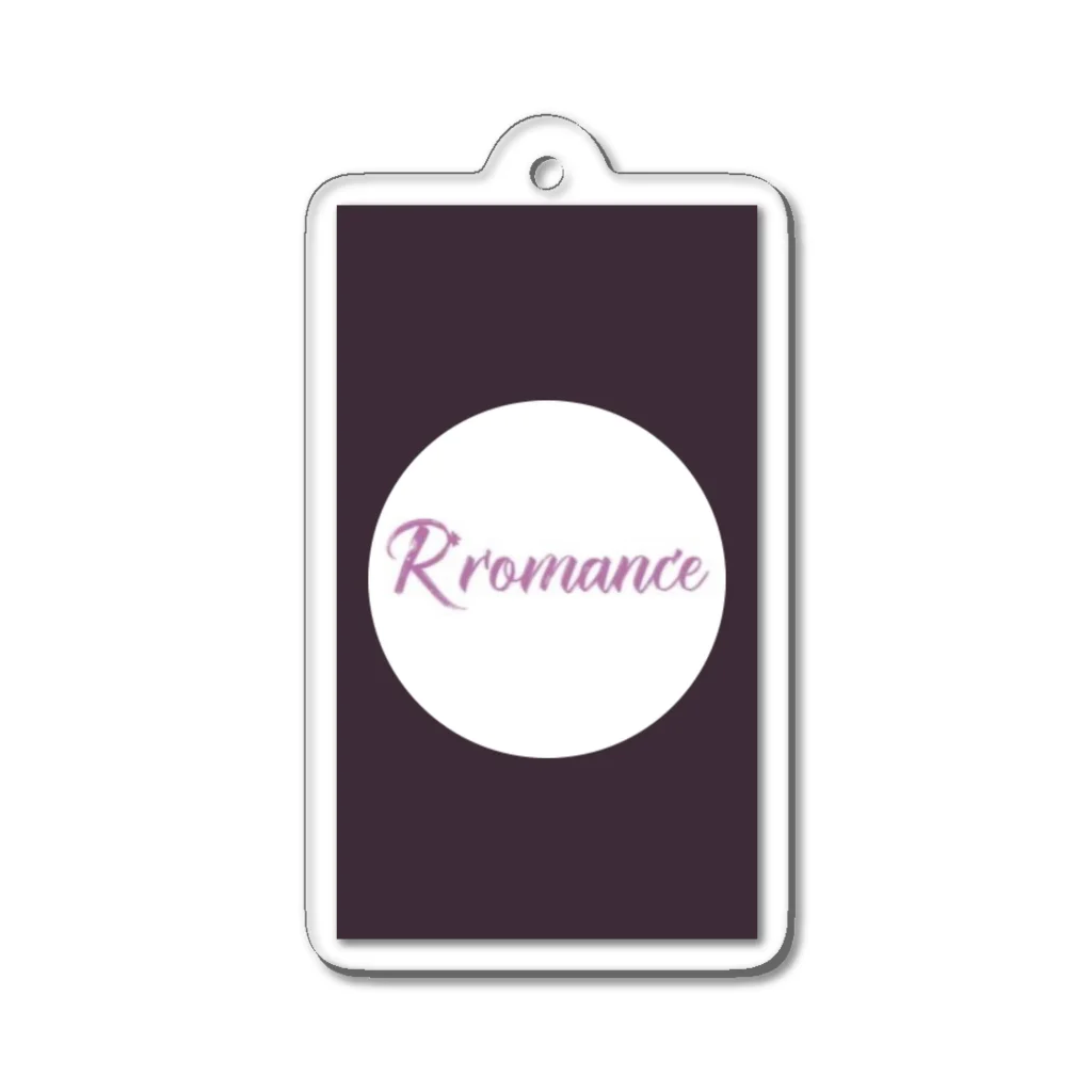 R*romance / アール*ロマンスのR*romanceロゴ アクリルキーホルダー