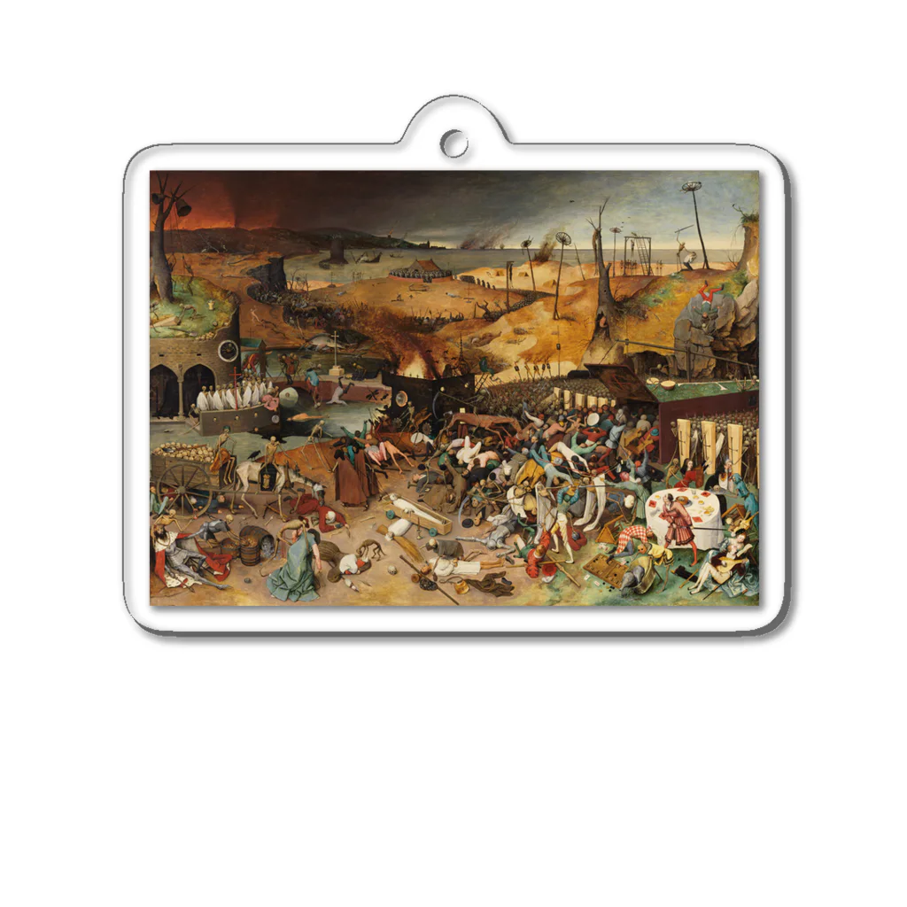 世界美術商店の死の勝利 / The Triumph of Death Acrylic Key Chain