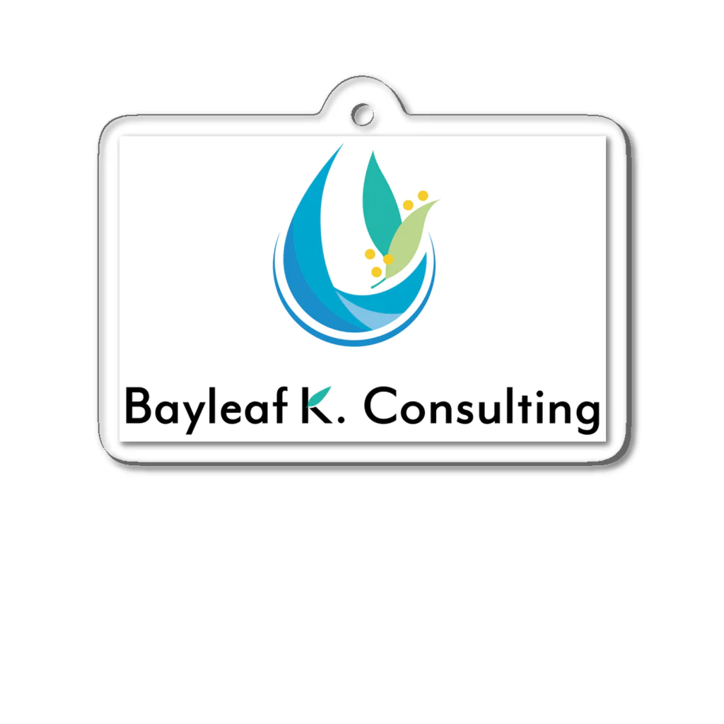 Bayleaf K. ConsultingのBayleaf K. Consulting公式グッズ アクリルキーホルダー