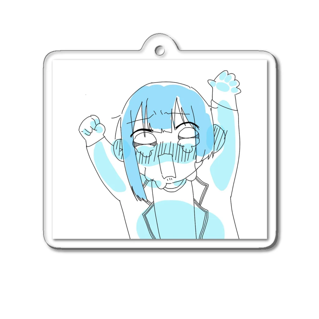 ひよこの非常食のさんはち！伊藤 Acrylic Key Chain