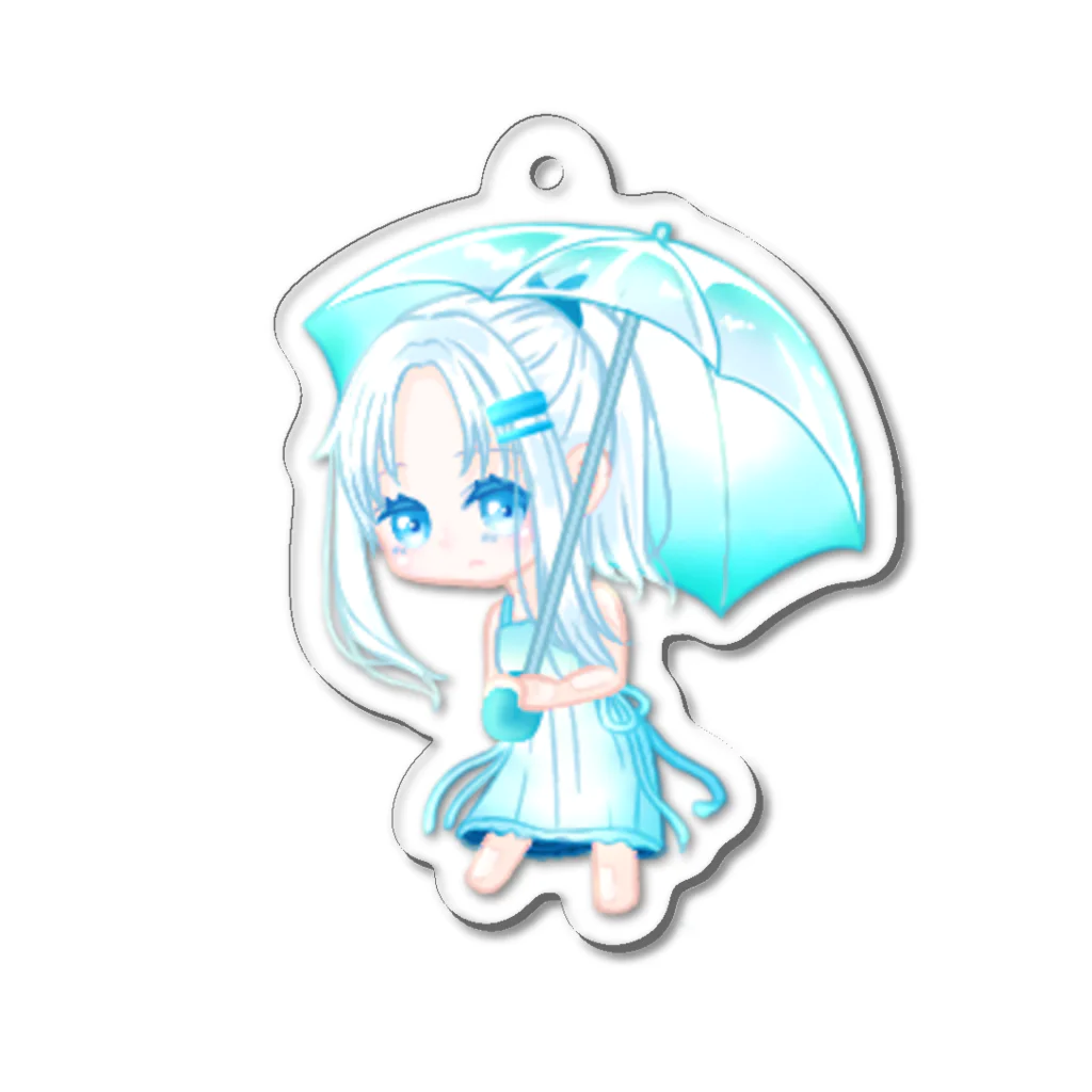 雨音りんＳＨＯＰの雨音りん Acrylic Key Chain