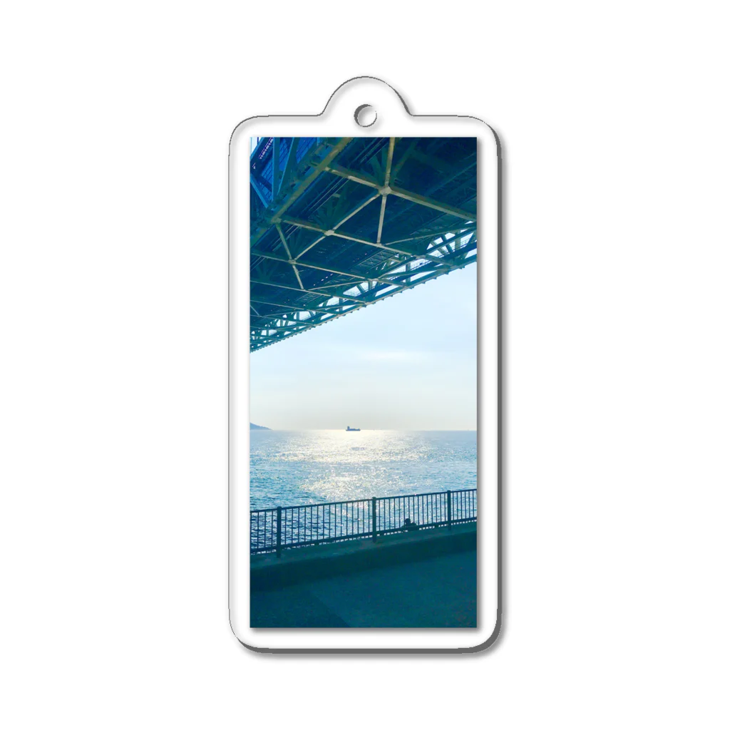 Roro235ybの明石海峡大橋 Acrylic Key Chain