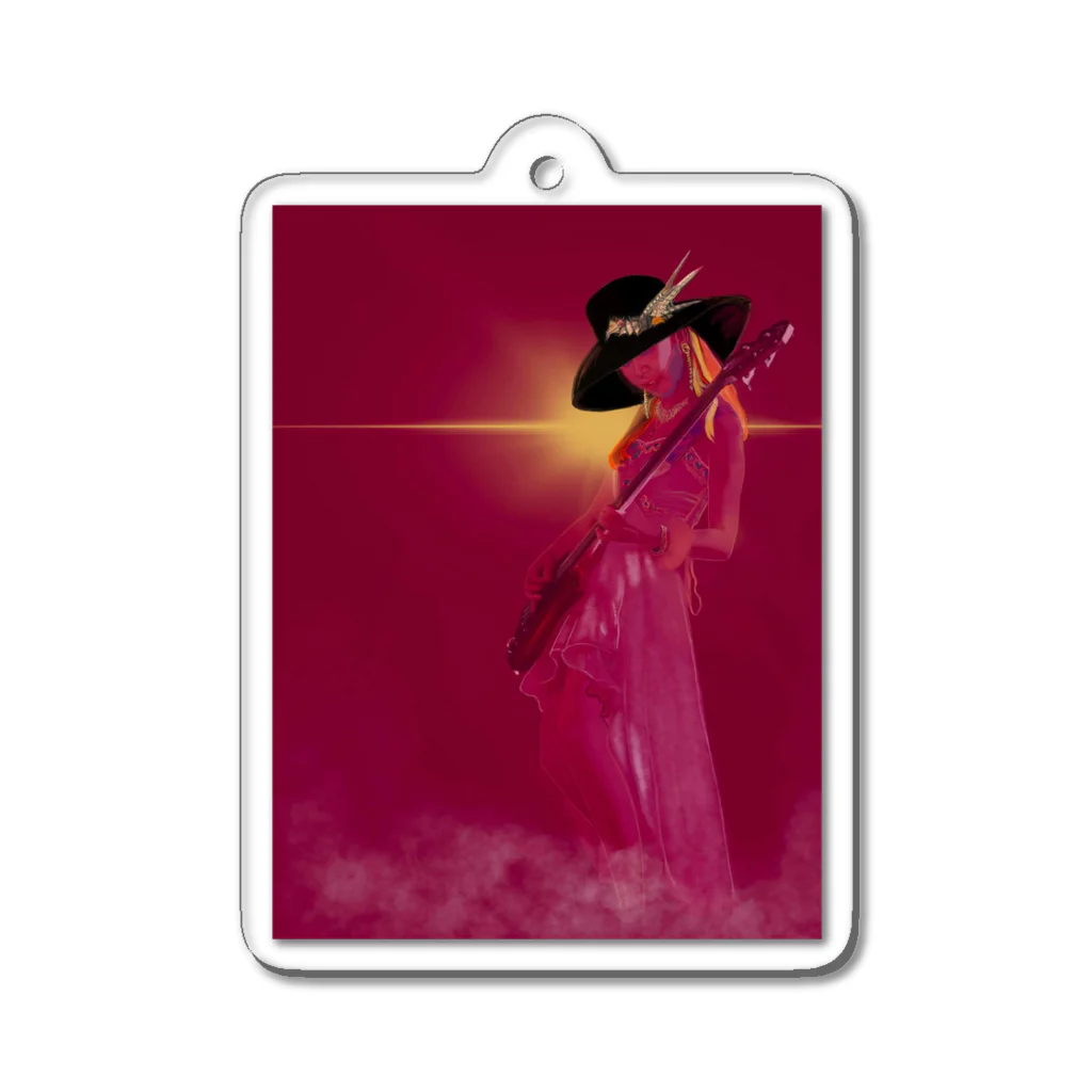 vigato1964のRock’n girl Acrylic Key Chain