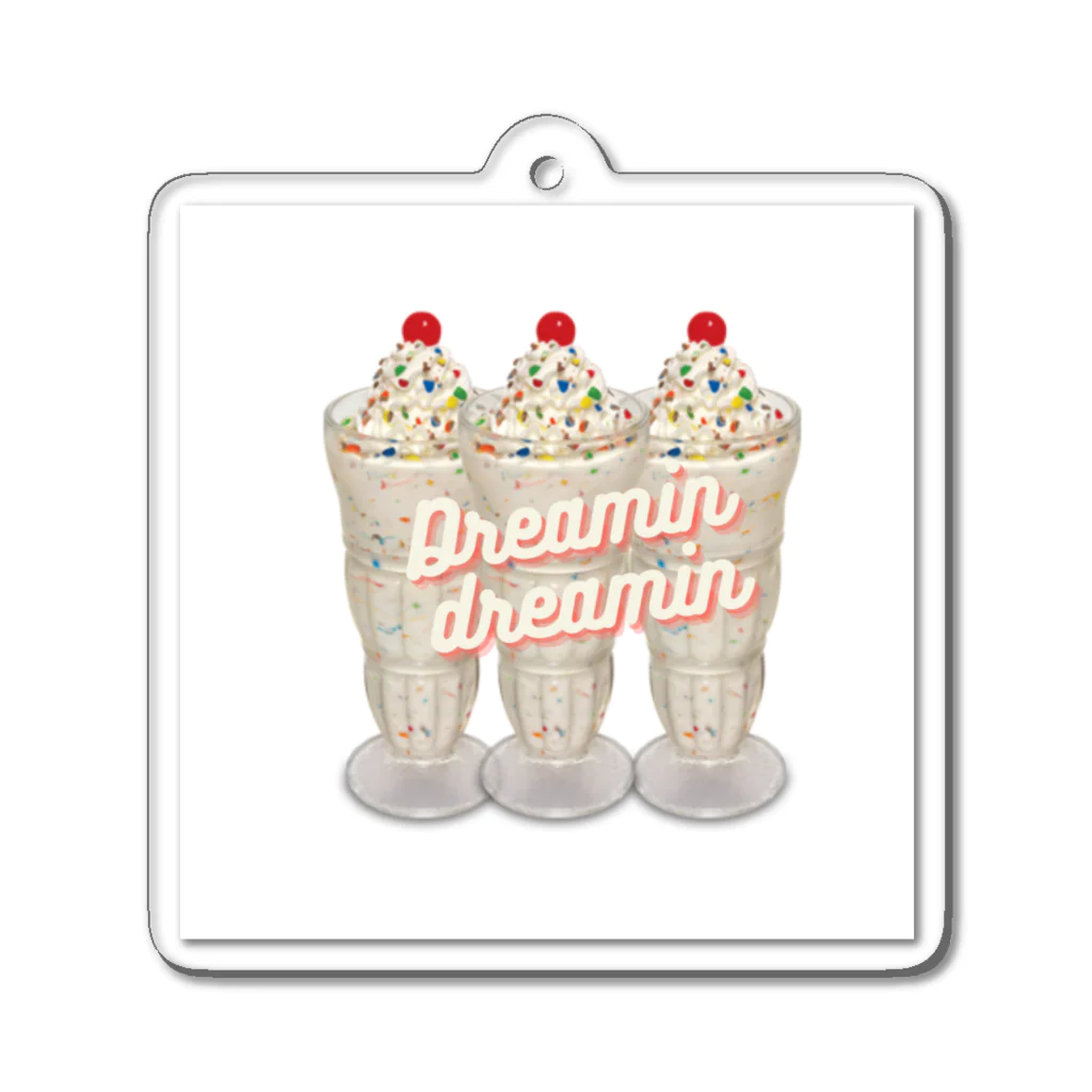 💭 Dreamin dreamin 🛋️の Dreamin dreamin Acrylic Key Chain