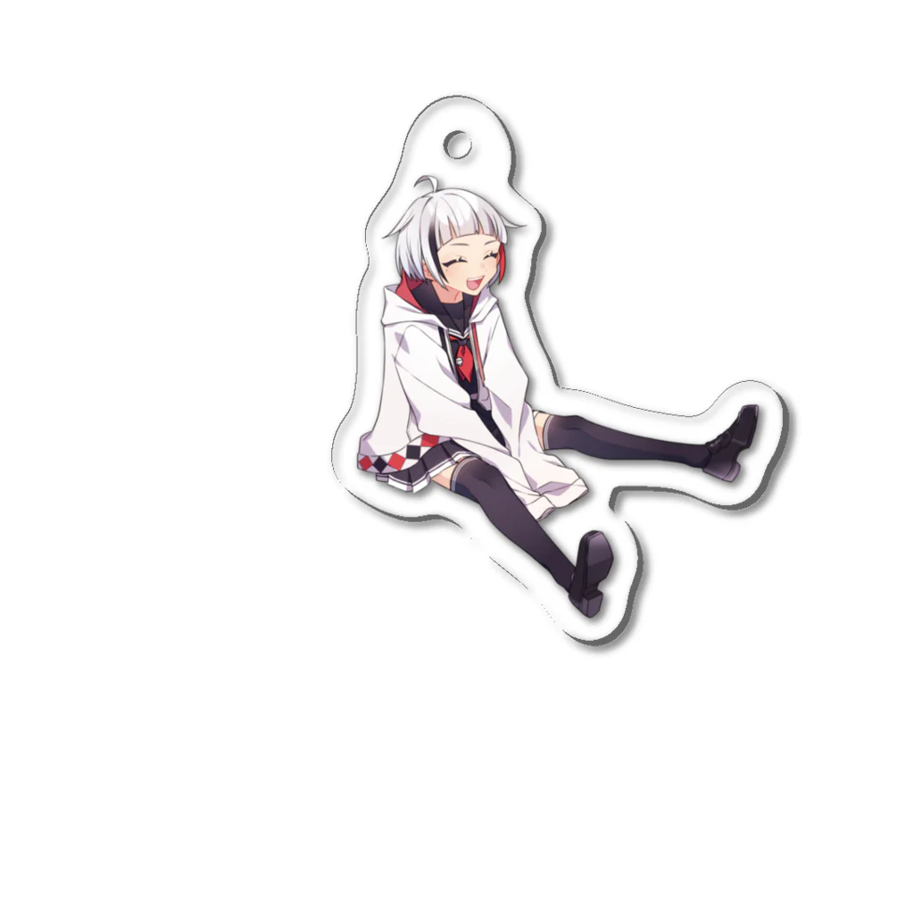 米滝まんまのお座り Acrylic Key Chain