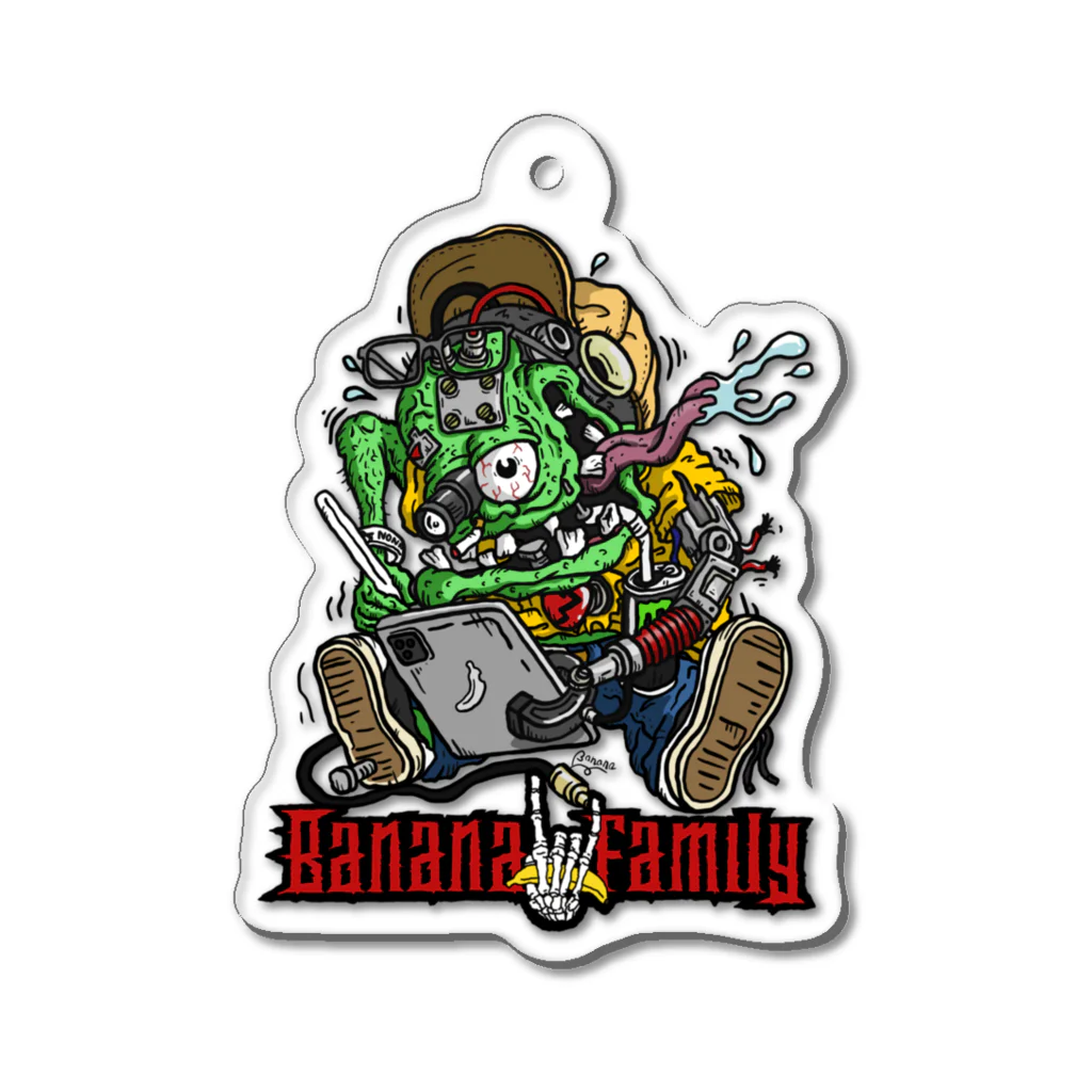 Bananananaのbananafamily  Acrylic Key Chain