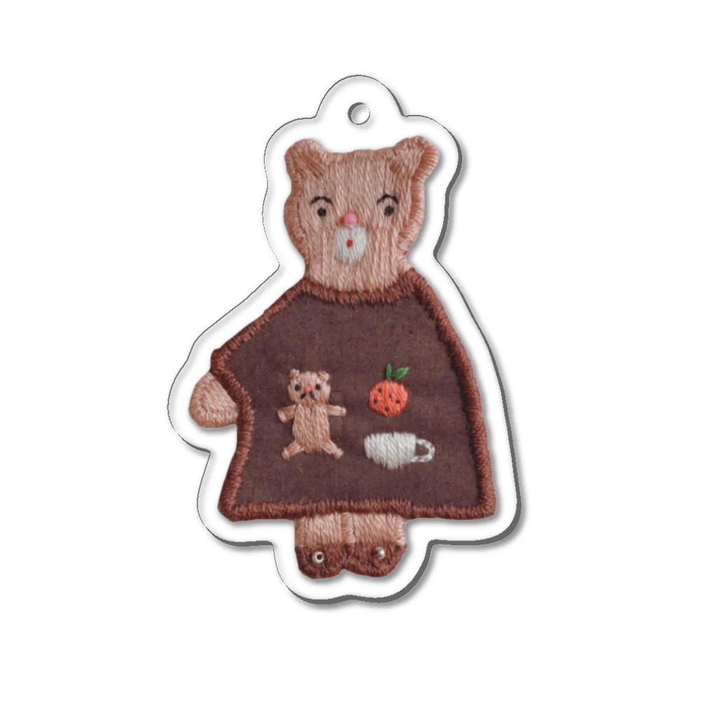 あなたにチャイのkuma Acrylic Key Chain