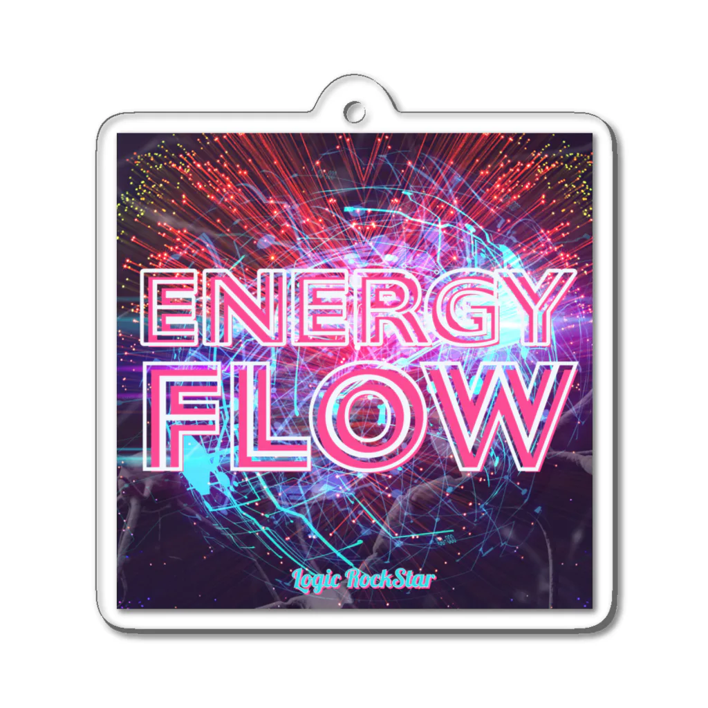 Logic RockStar のENERGY FLOW アクリルキーホルダー