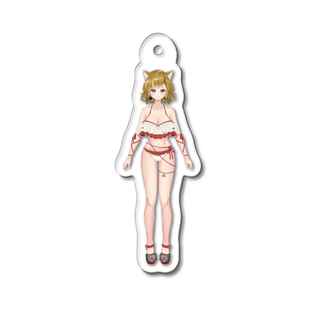 あっがもんショップのあっがもん水着羽織なしver. Acrylic Key Chain