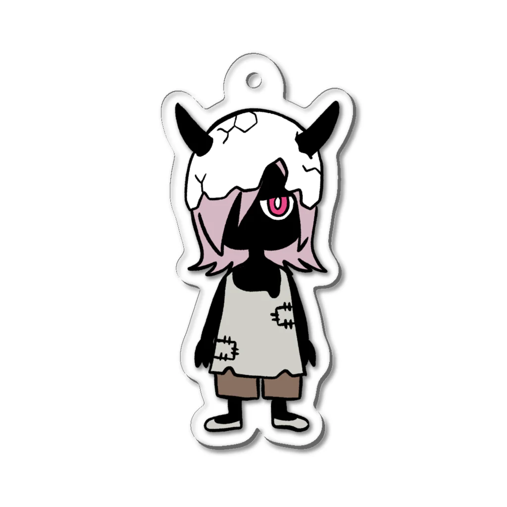 komatuna3のバッドエッグ Acrylic Key Chain