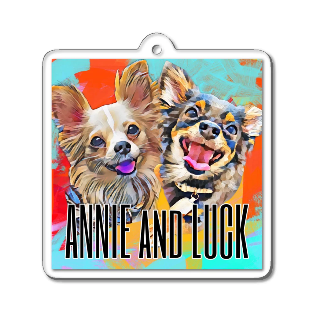 高塚南海のラック＆アニー Acrylic Key Chain