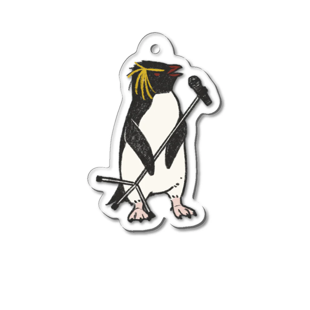 きゅう🐧イラストレーターのロック(ホッパー)バンド〜ボーカル〜 アクリルキーホルダー