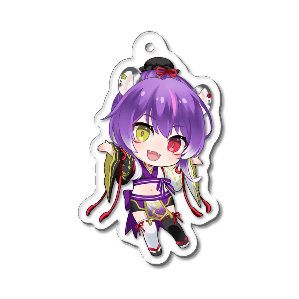 律桜虎-Rioto-の7月彦星ミニキャラ Acrylic Key Chain