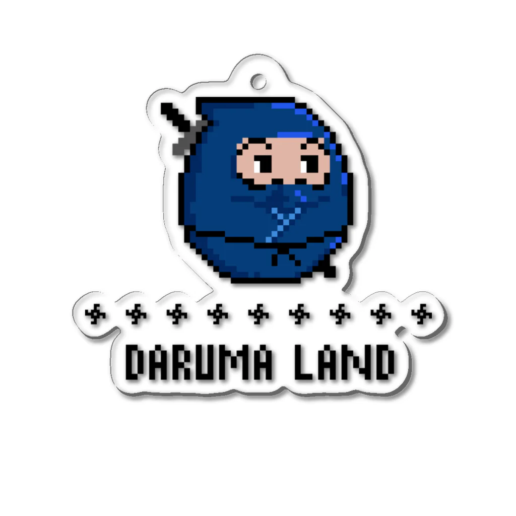 DARUMA_LANDのニンジャDaruma アクリルキーホルダー